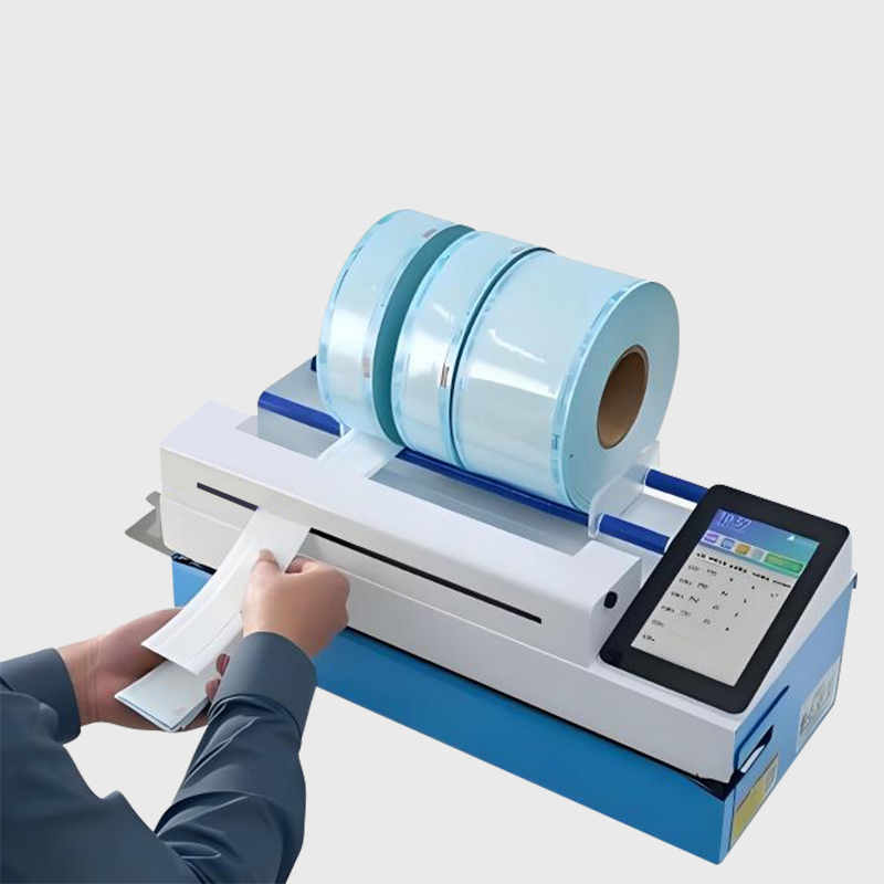 Máquina de corte de bolsas médicas