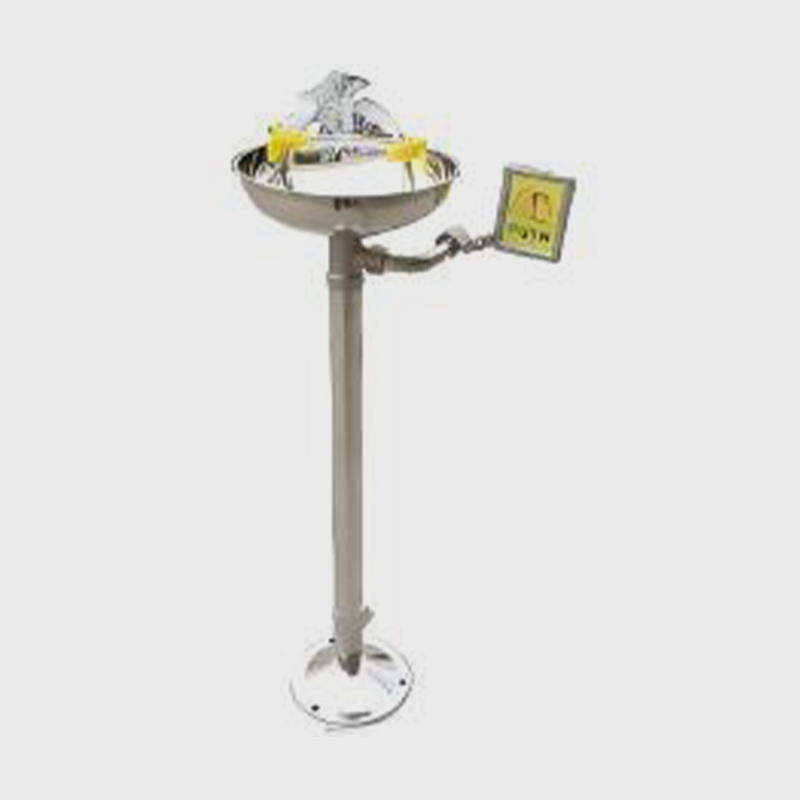 Dispensador de lava-olhos vertical